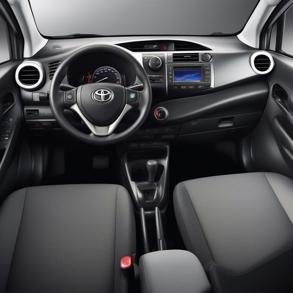 Toyota Yaris 2015 nội thất