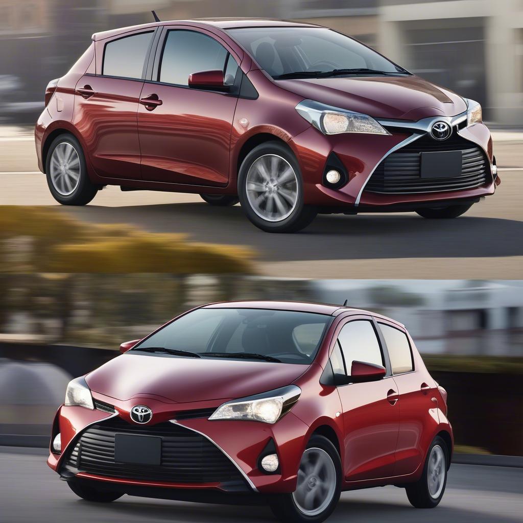 Ngoại thất Toyota Yaris 2017 trẻ trung, năng động