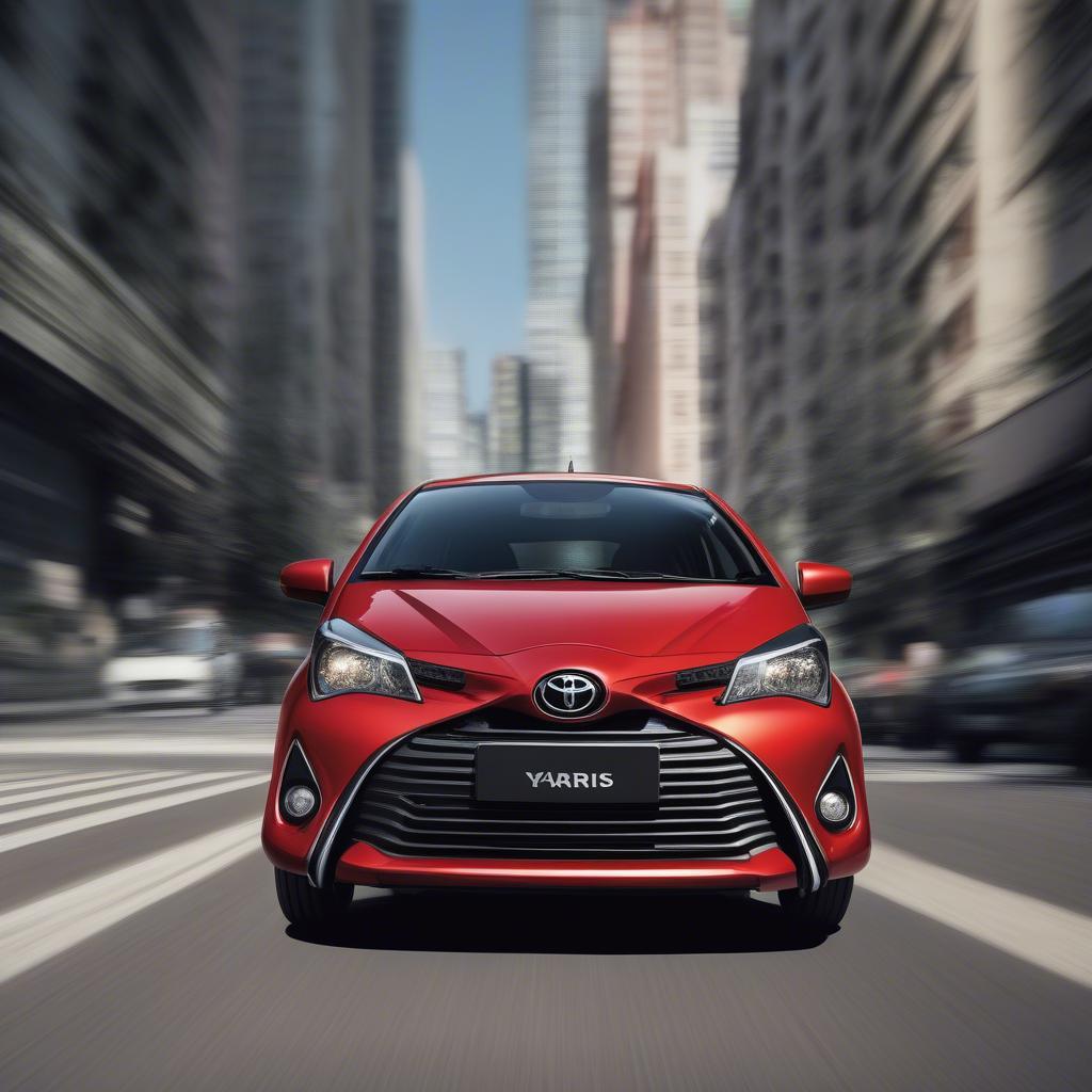 Toyota Yaris 2018 di chuyển linh hoạt trong đô thị