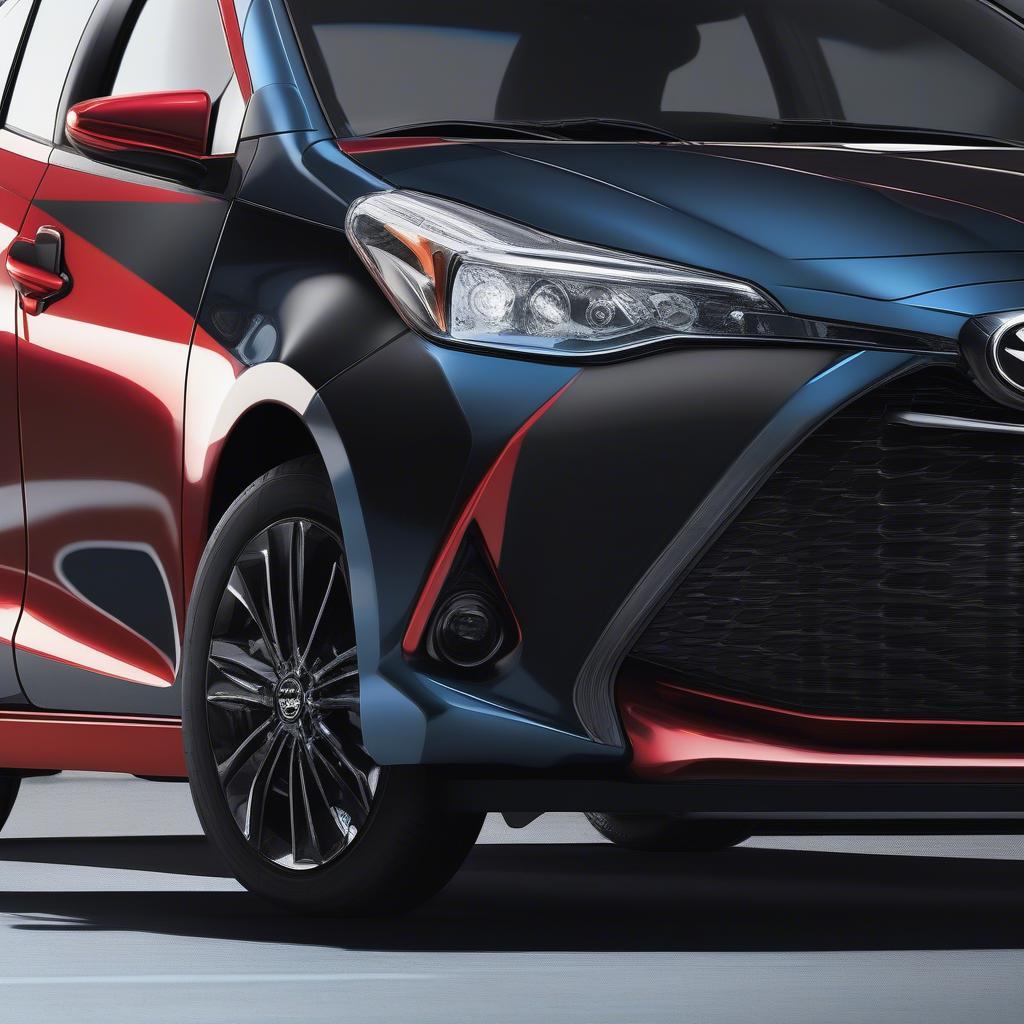 Ngoại thất Toyota Yaris 2019 năng động và hiện đại