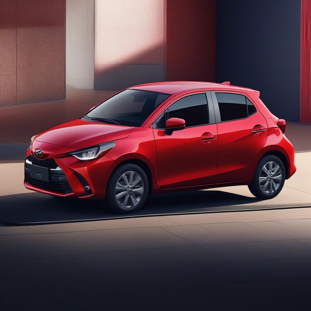 Toyota Yaris 2020 Màu Đỏ Bắt Mắt