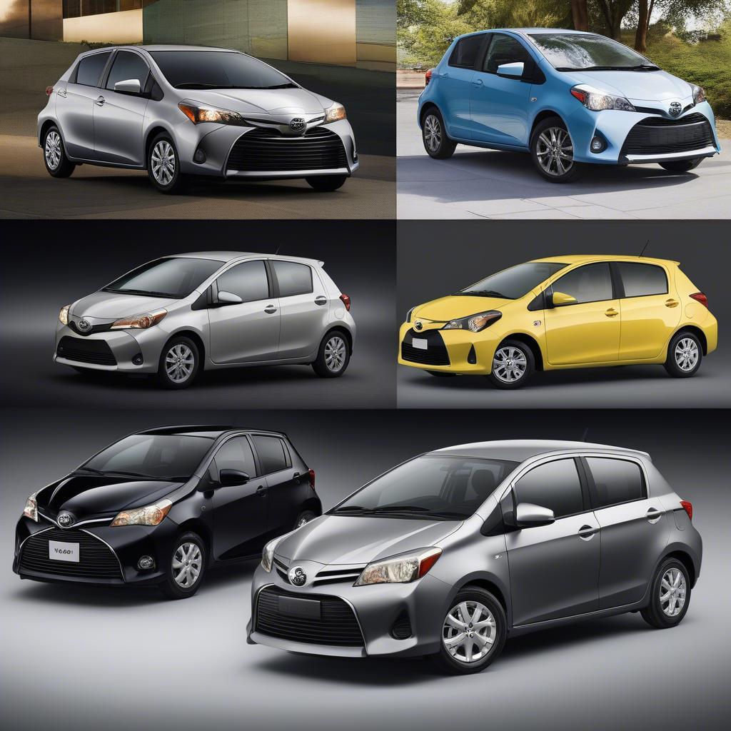 Toyota Yaris cũ các đời