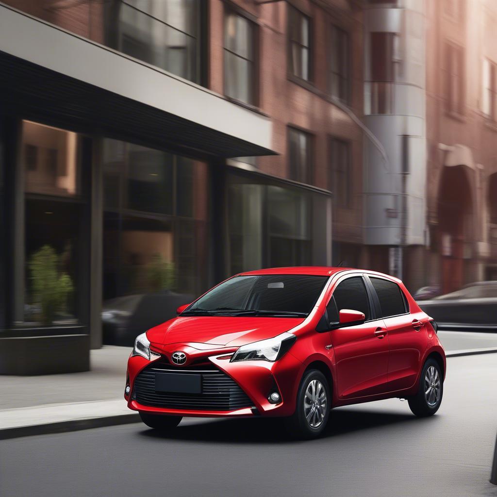 Ngoại thất Toyota Yaris E h hiện đại và năng động