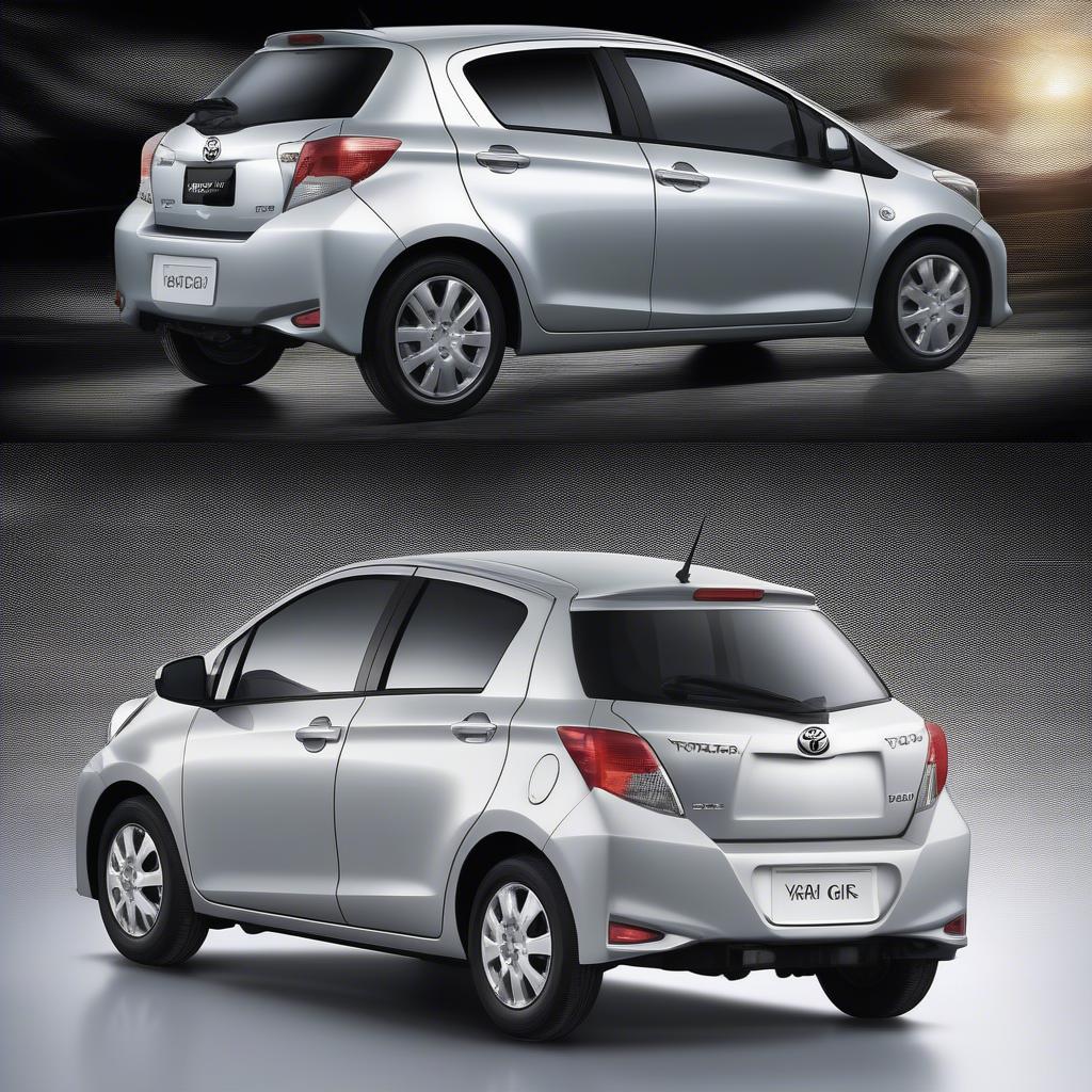 Ngoại thất và nội thất Toyota Yaris G 2012