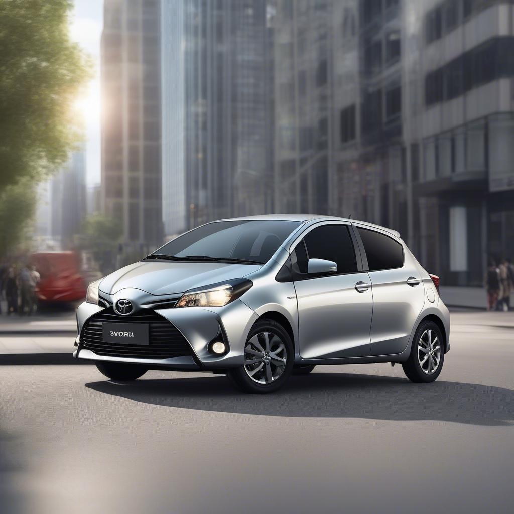 Toyota Yaris Nhập Nhật: Thiết Kế Ngoại Thất Độc Đáo