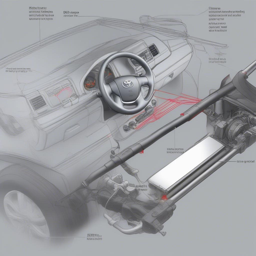 Trợ lực biến thiên theo tốc độ Fortuner hoạt động