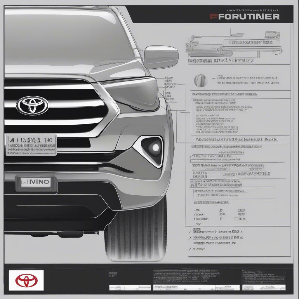 Trọng lượng xe Fortuner không tải