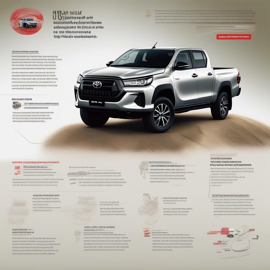 Ưu điểm nổi bật của Toyota Hilux