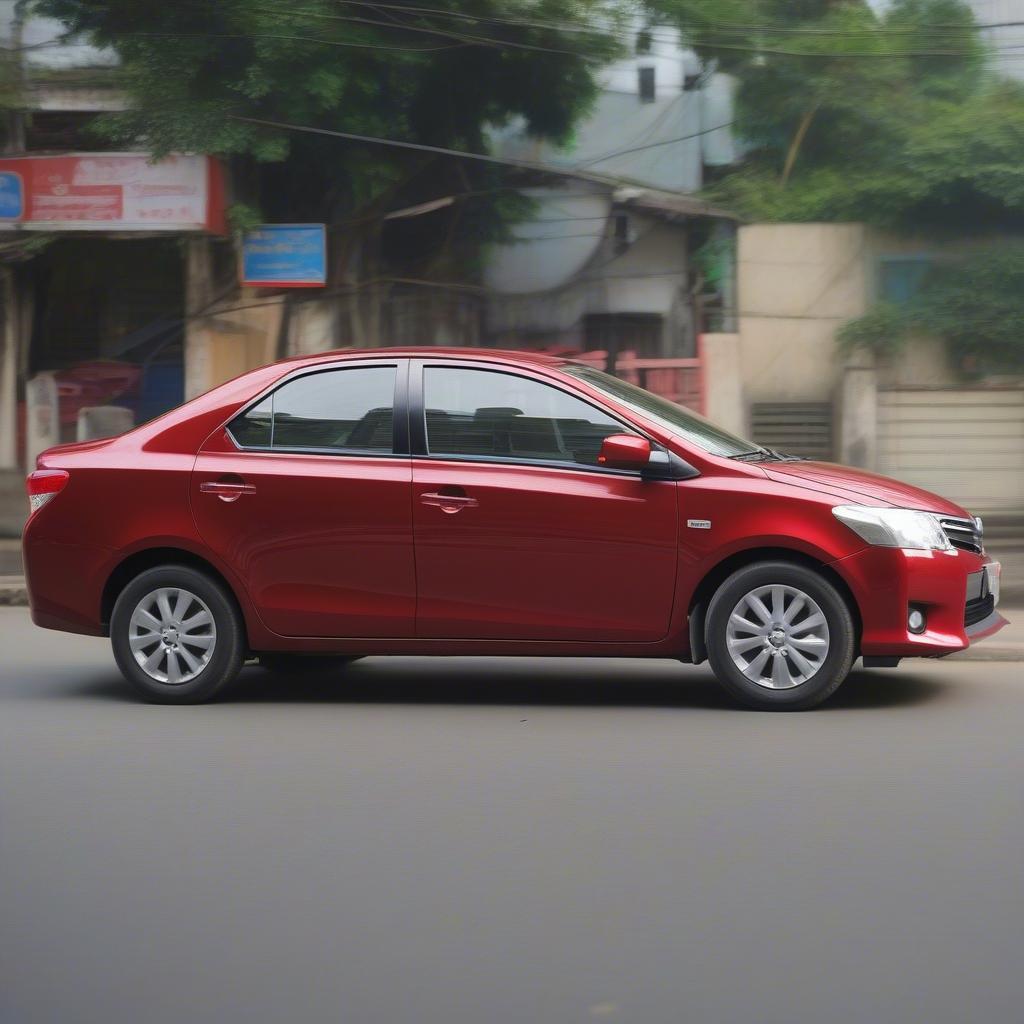 Toyota Vios 2010 cũ tại Đồng Nai: Ngoại thất