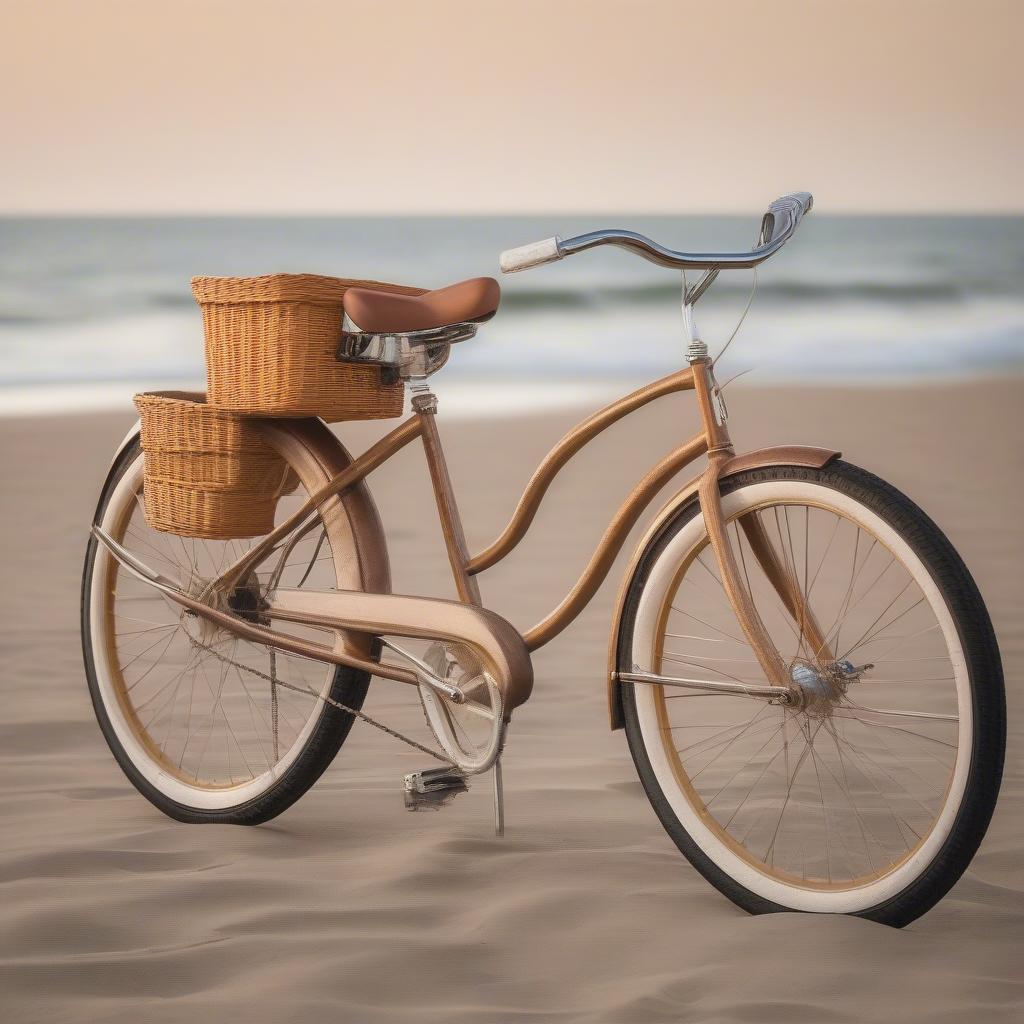 Xe đạp Retro Beach Cruiser phong cách cổ điển