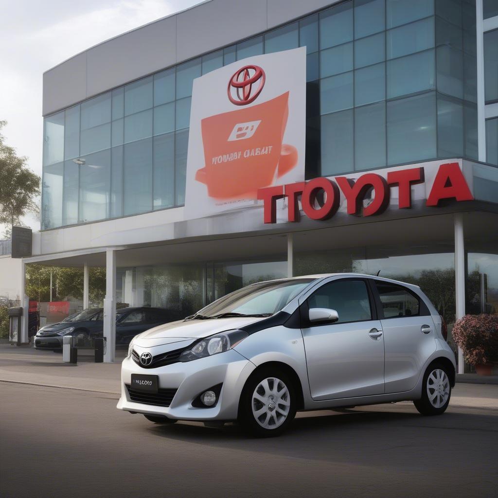 Xe Wigo giảm giá mạnh tại đại lý Toyota