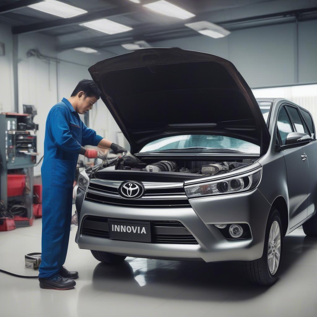 Xử lý sự cố thường gặp với xe Innova