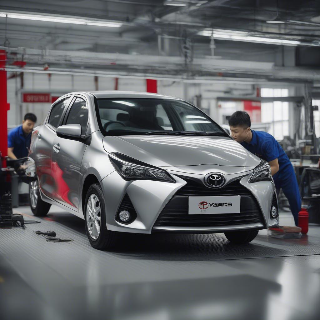 Toyota Xuân Phương - Dịch vụ sửa chữa phanh Yaris